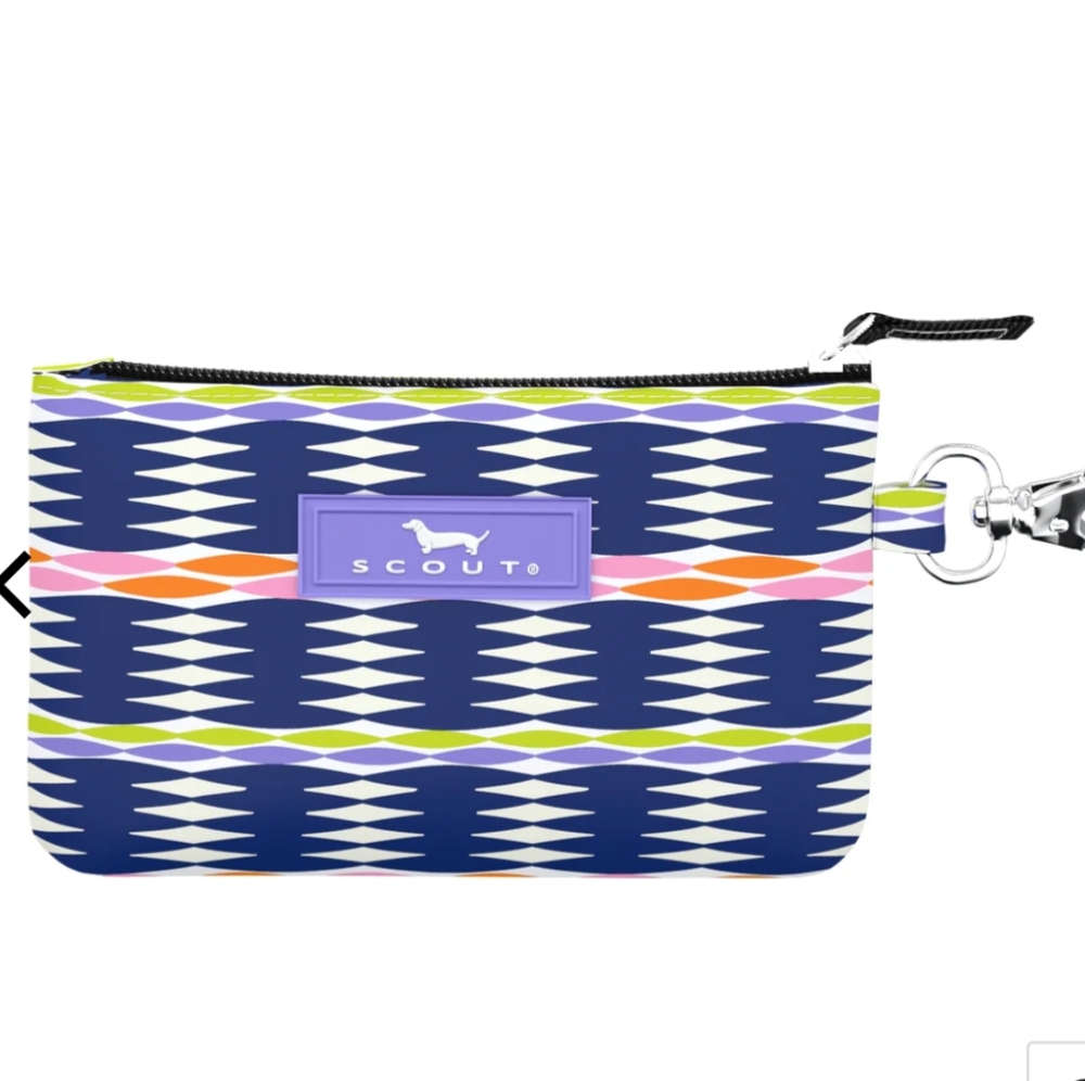 Scout Geometric Pattern Pouch id case
